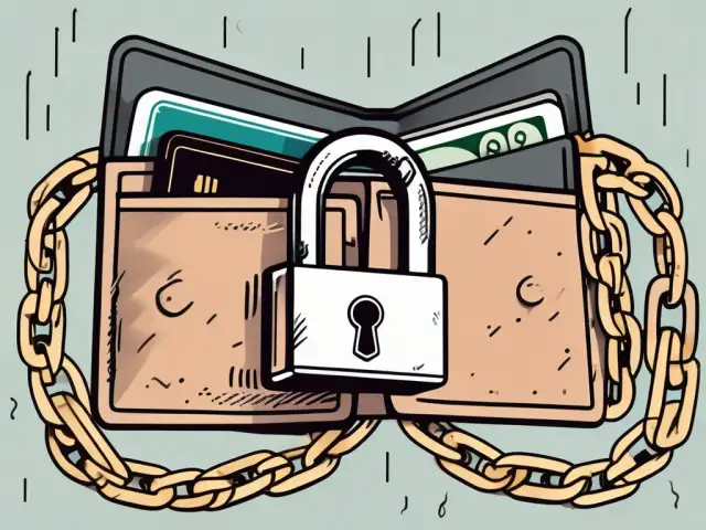 A wallet with cash and credit cards inside